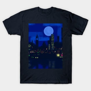 City at Night T-Shirt